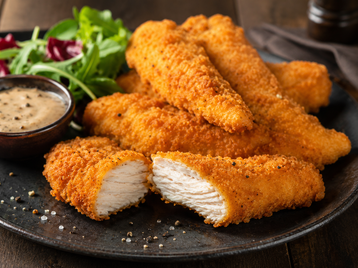 Breaded Chicken Goujons
