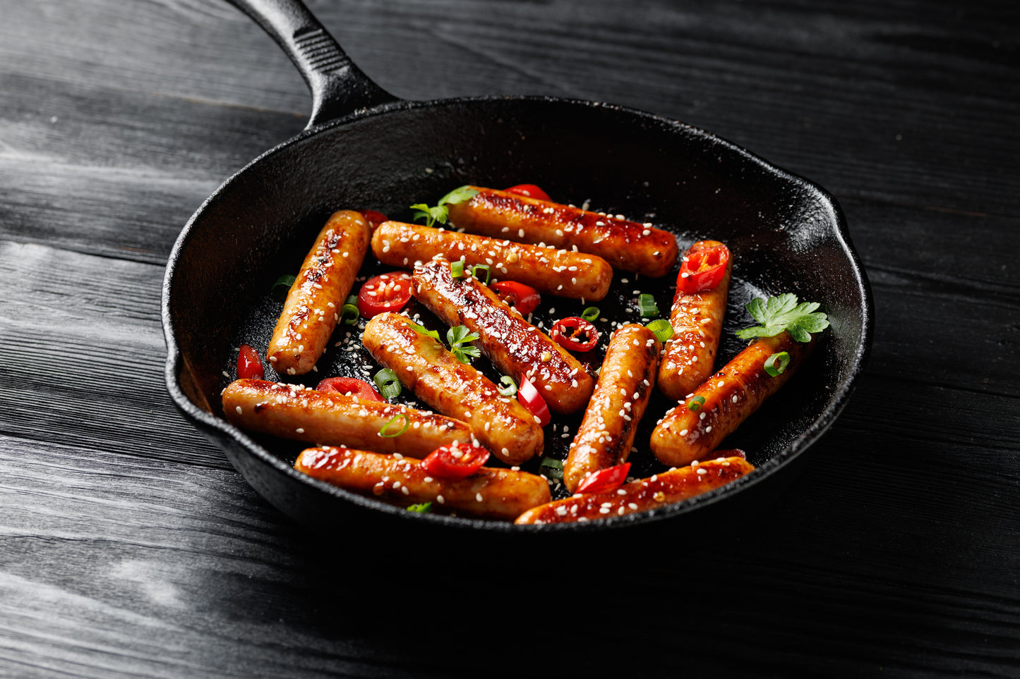 Sweet Chilli Turkey Sausages