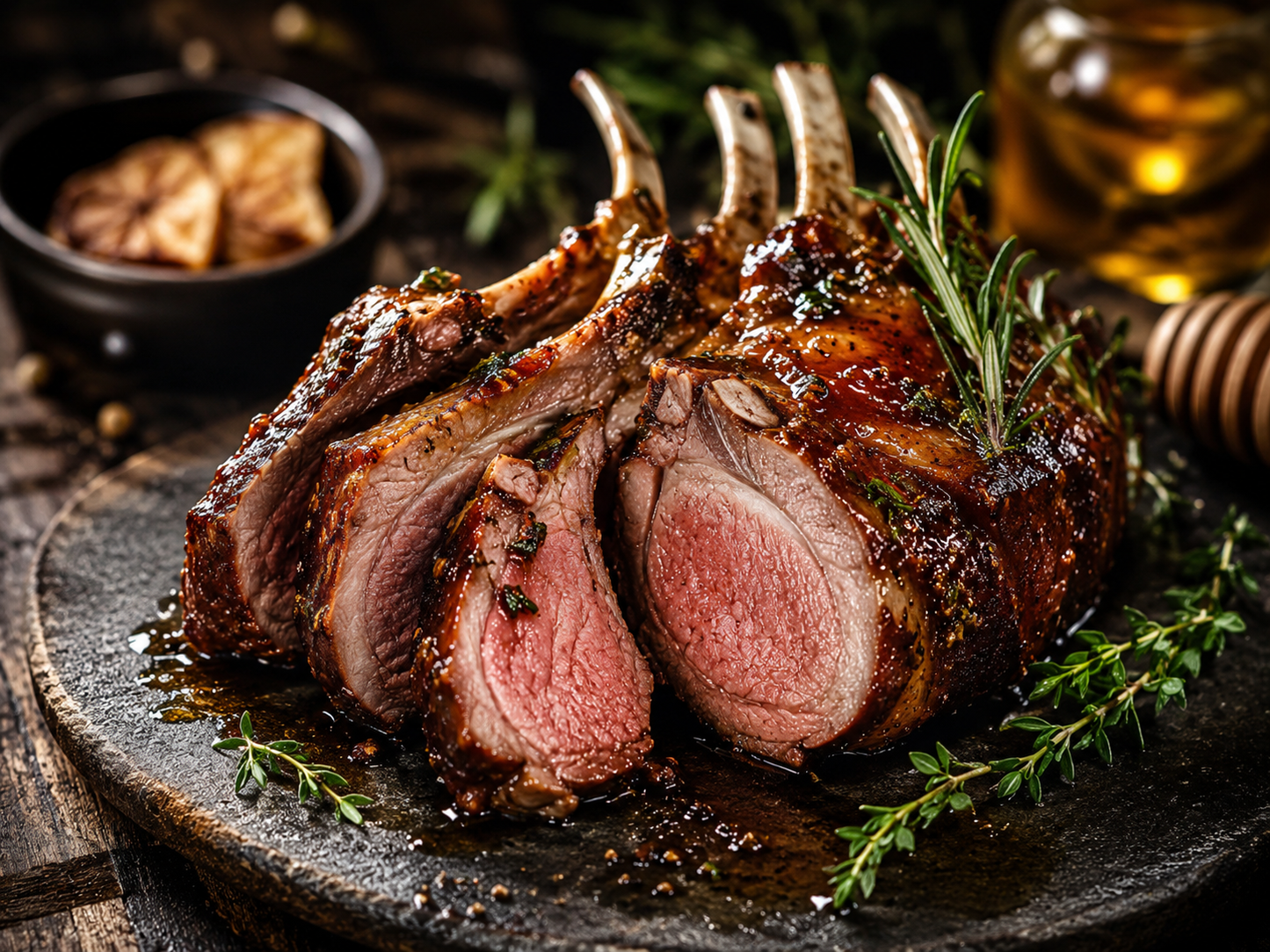Honey Lamb Racks