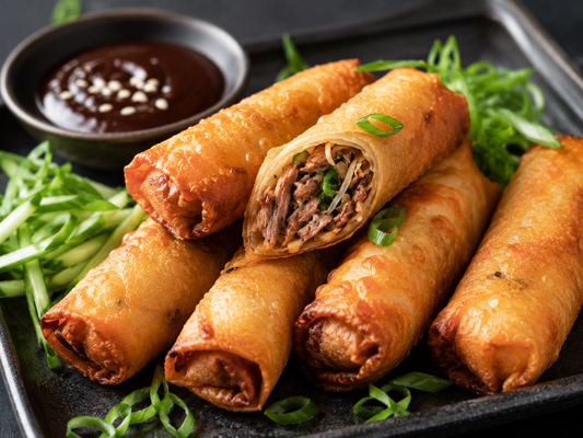 Crispy Duck Spring Rolls