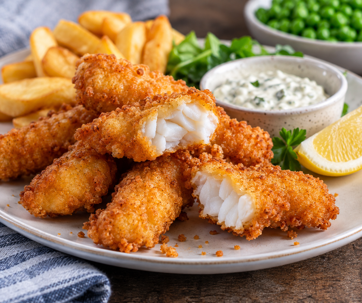 Battered Cod Goujons