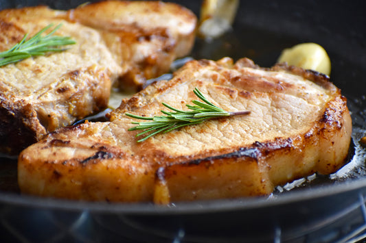 Mediterranean Pork Loin Steaks