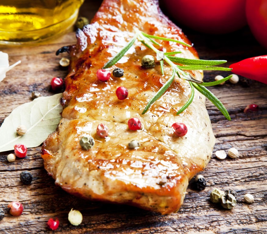 Maple Pork Loin Steaks