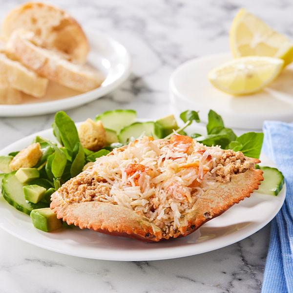 Devon Dressed Crab in Shell
