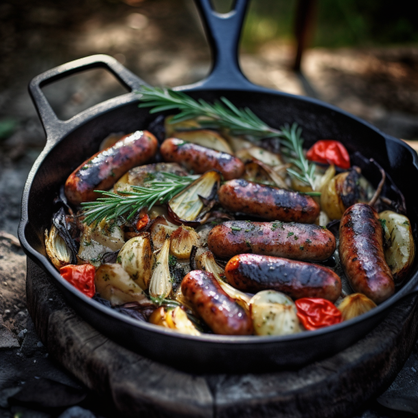 Garlic & Chilli Fennel Sausages