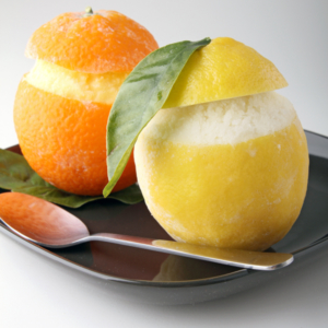 ORANGE & LEMON SORBET